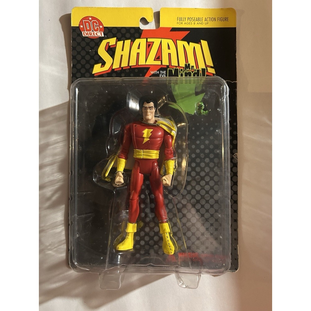 DC Direct SHAZAM! With The Evil Mr. Mind! Action Figure